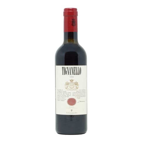 Immagine vino rosso Marchesi Antinori Tenuta Tignanello, Toscana IGT {Tignanello} 2006 mezza bottiglia