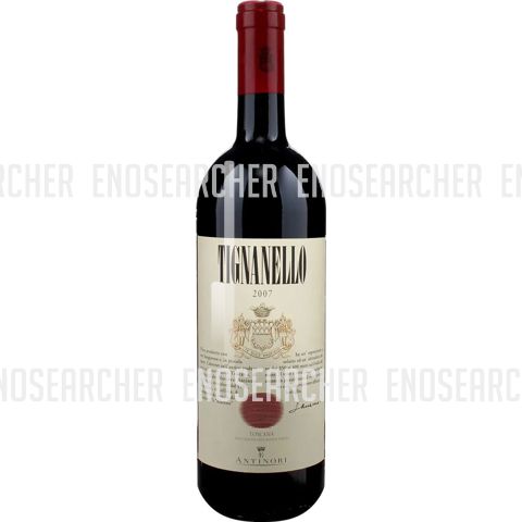 Immagine vino rosso Marchesi Antinori Tenuta Tignanello, Toscana IGT {Tignanello} 2007