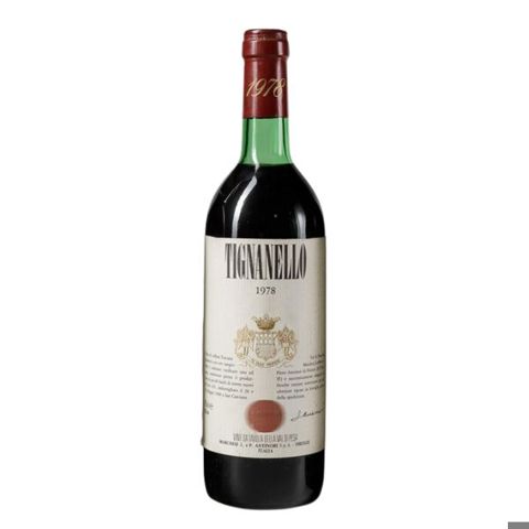 Immagine vino rosso Marchesi Antinori Tenuta Tignanello, Toscana IGT {Tignanello} 1978