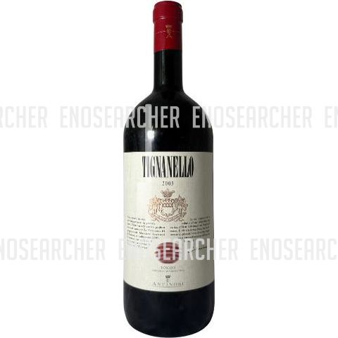 Immagine vino rosso Marchesi Antinori Tenuta Tignanello, Toscana IGT {Tignanello} 2003 magnum