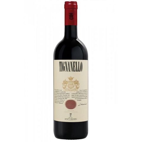 Immagine vino rosso Marchesi Antinori Tenuta Tignanello, Toscana IGT {Tignanello} 2022 mezza bottiglia